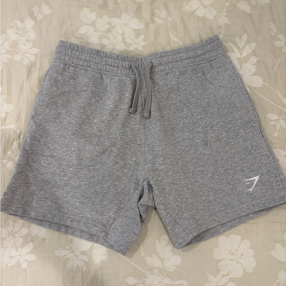 Gray Gym Shark Shorts for Men
